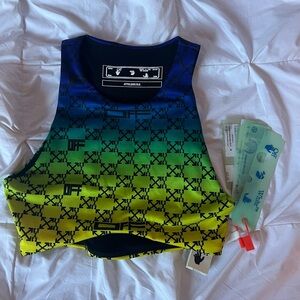 Monogram Off- White Bra